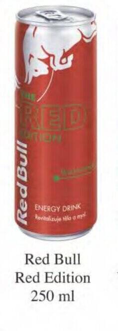 Qanto Red Bull Red Edition 250 ml nabídka