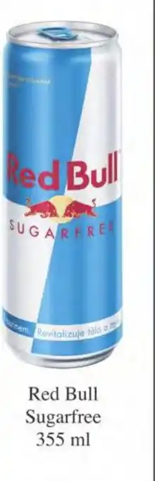 Qanto Red Bull Sugarfree 355 ml nabídka