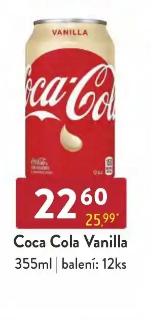 Qanto Coca Cola Vanilla 355ml nabídka