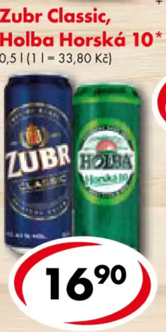 CBA Zubr Classic, Holba Horská 10 nabídka