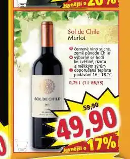 Norma Sol de chile merlot nabídka