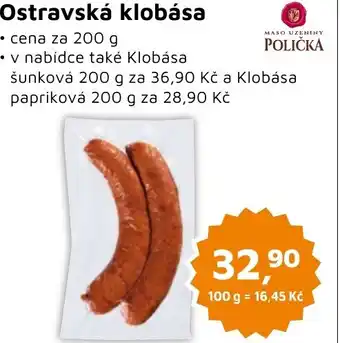 Můjobchod Ostravská klobása nabídka