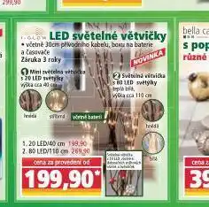 Norma Led světelné větvičky nabídka