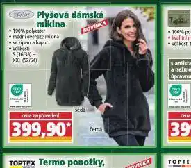 Norma Plyšová dámská mikina nabídka