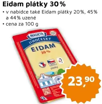 Můjobchod Eidam plátky 30% nabídka