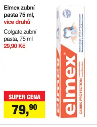 Šlak Elmex zubní pasta 75 ml nabídka
