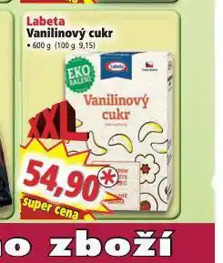 Norma Labeta vanilinový cukr nabídka