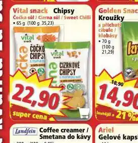 Norma Vital snack chipsy nabídka