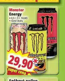 Norma Monster energy nabídka