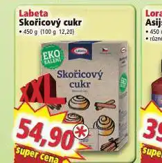 Norma Labeta skořicový cukr nabídka