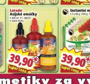 Norma Lorado asijské omáčky nabídka