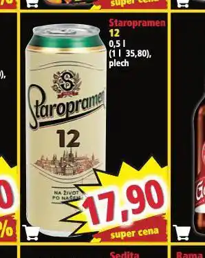 Norma Pivo staropramen 12 nabídka