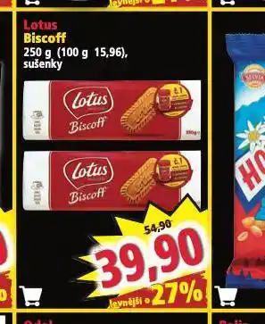 Norma Lotus biscoff nabídka