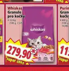 Norma Whiskas granule pro kočky nabídka