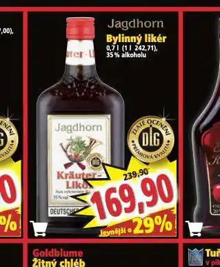 Norma Jagdhorn bylinný likér nabídka
