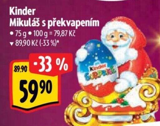 Albert Kinder Mikuláš s překvapením nabídka