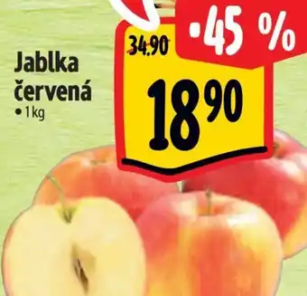 Jablka červená