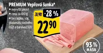 Albert PREMIUM Vepřová šunka nabídka