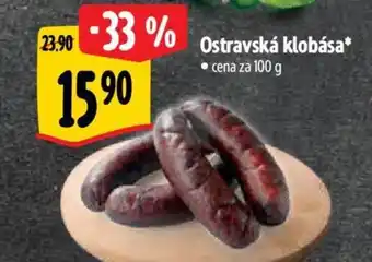 Albert Ostravská klobása nabídka
