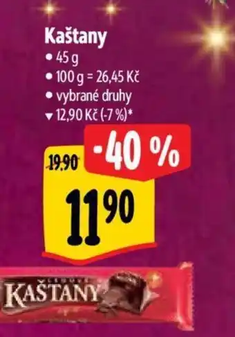 Albert Kaštany nabídka