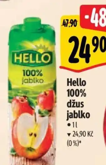 Albert Hello 100% džus jablko nabídka