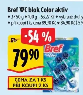 Albert Bref WC blok Color aktiv nabídka