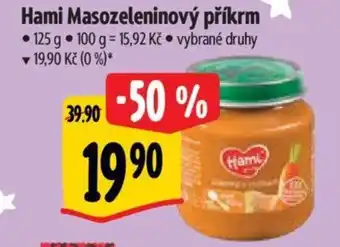 Albert Hami Masozeleninový příkrm nabídka