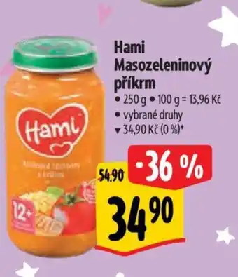 Albert Hami Masozeleninový příkrm nabídka