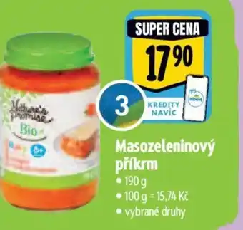 Albert Masozeleninový příkrm nabídka