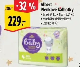 Albert Albert Plenkové kalhotky nabídka
