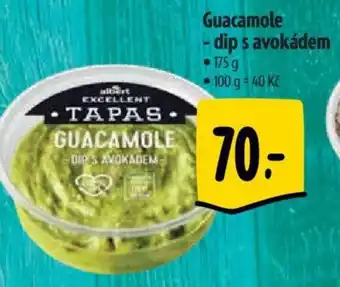 Albert Guacamole - dip s avokádem nabídka