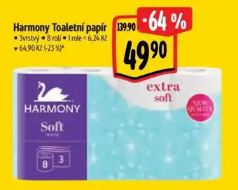 Albert Harmony Toaletní papír nabídka