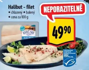 Albert Halibut - filet nabídka