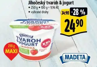 Albert Jihočeský tvaroh & jogurt nabídka