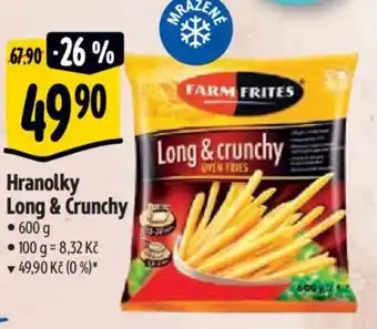 Albert Hranolky Long & Crunchy nabídka