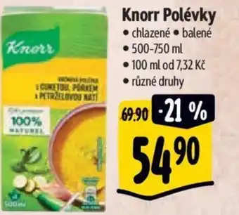 Albert Knorr Polévky nabídka