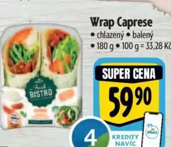 Albert Wrap Caprese nabídka