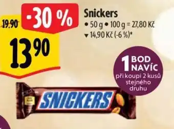 Albert Snickers nabídka
