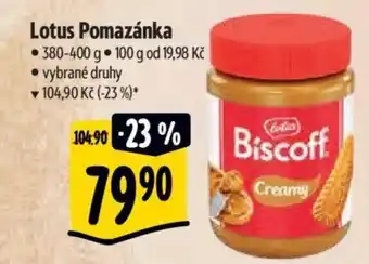 Albert Lotus Pomazánka nabídka
