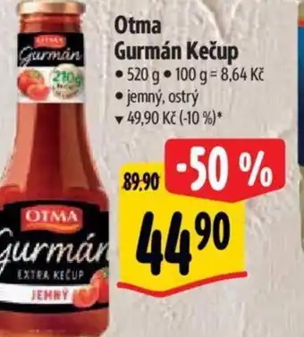 Albert Otma Gurmán Kečup nabídka
