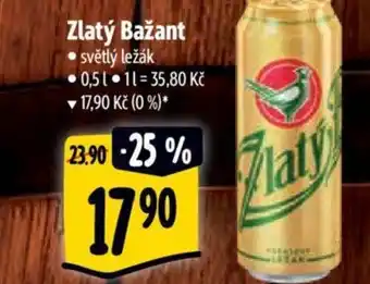 Albert Zlatý Bažant nabídka