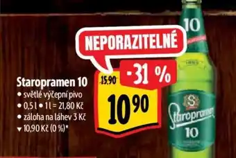 Albert Staropramen 10 nabídka
