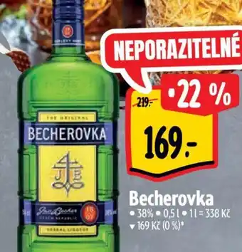 Albert Becherovka nabídka