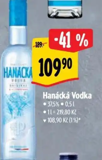 Albert Hanácká Vodka nabídka