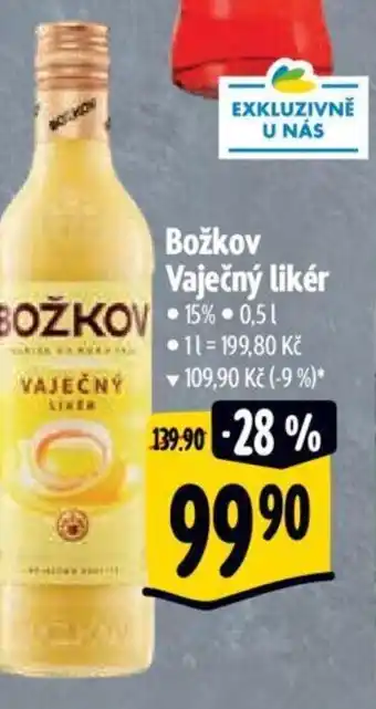 Albert Božkov Vaječný likér nabídka