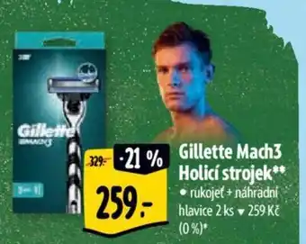 Albert Gillette Mach3 Holicí strojek nabídka