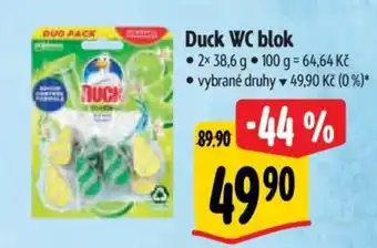 Albert Duck WC blok nabídka