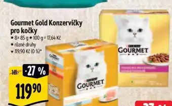 Albert Gourmet Gold Konzervičky pro kočky nabídka