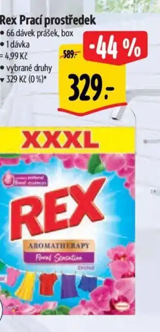 Albert Rex Prací prostředek nabídka