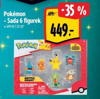 Albert Pokémon - Sada 6 figurek nabídka